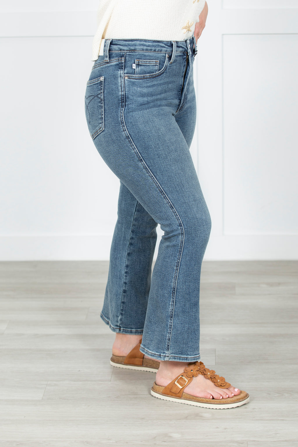 The Emmy Judy Blue Kick Flare Jeans