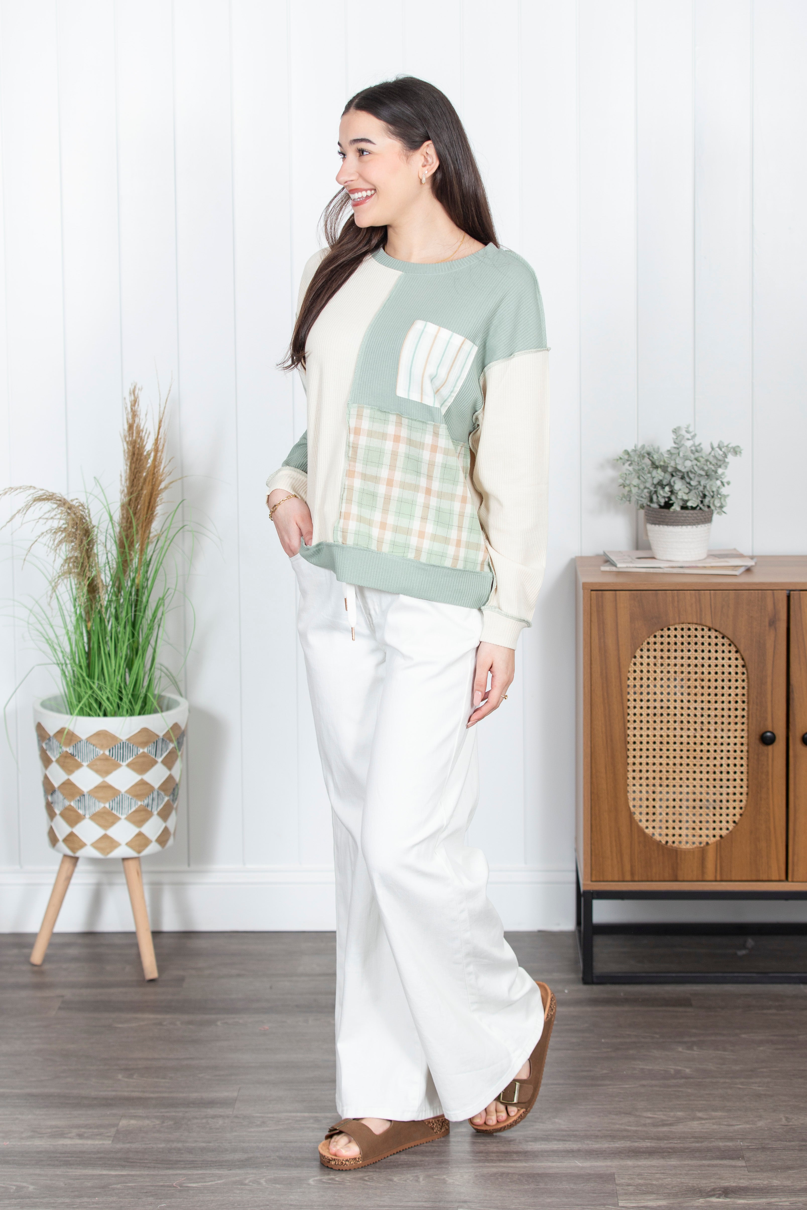Threaded Harmony Top