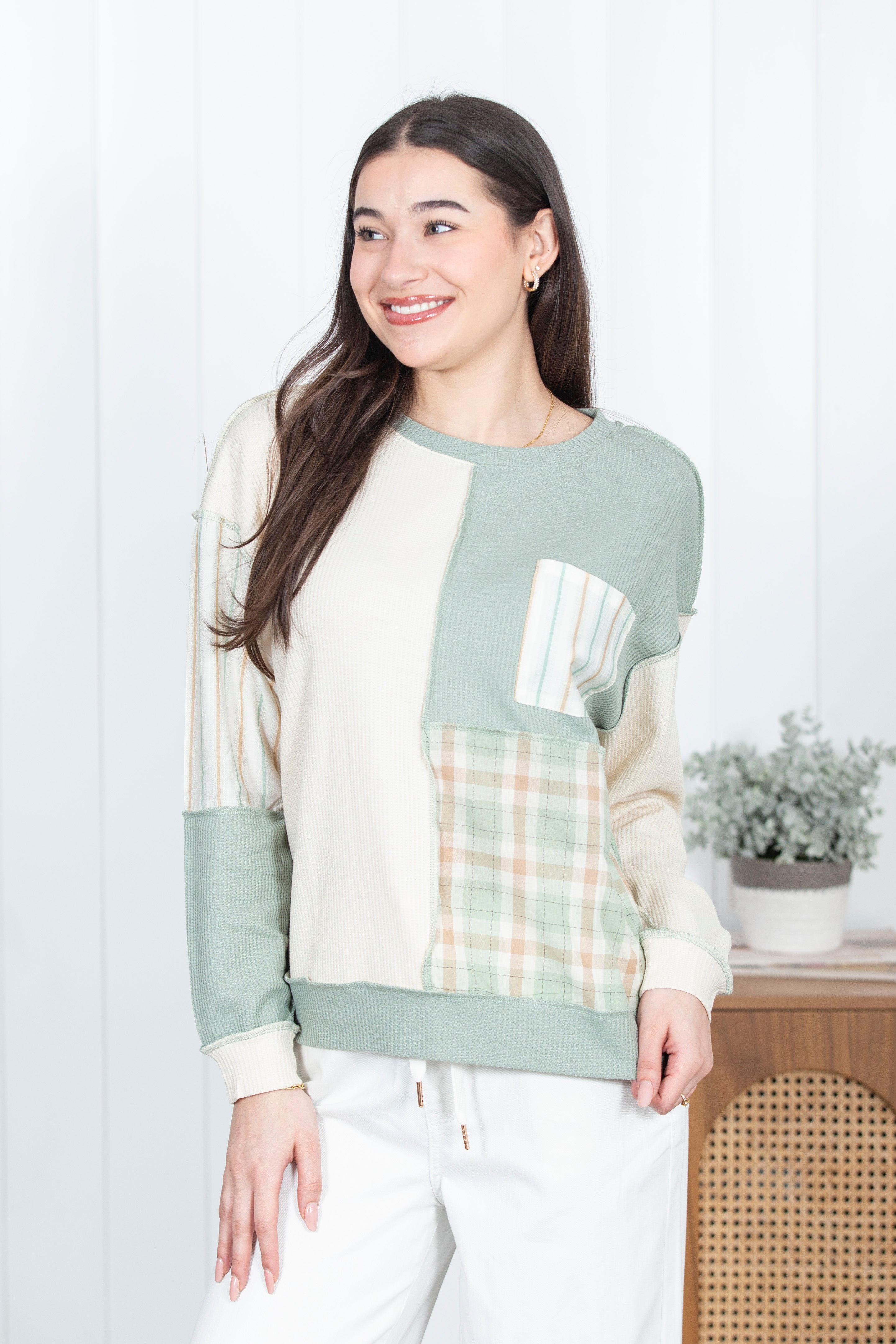 Threaded Harmony Top