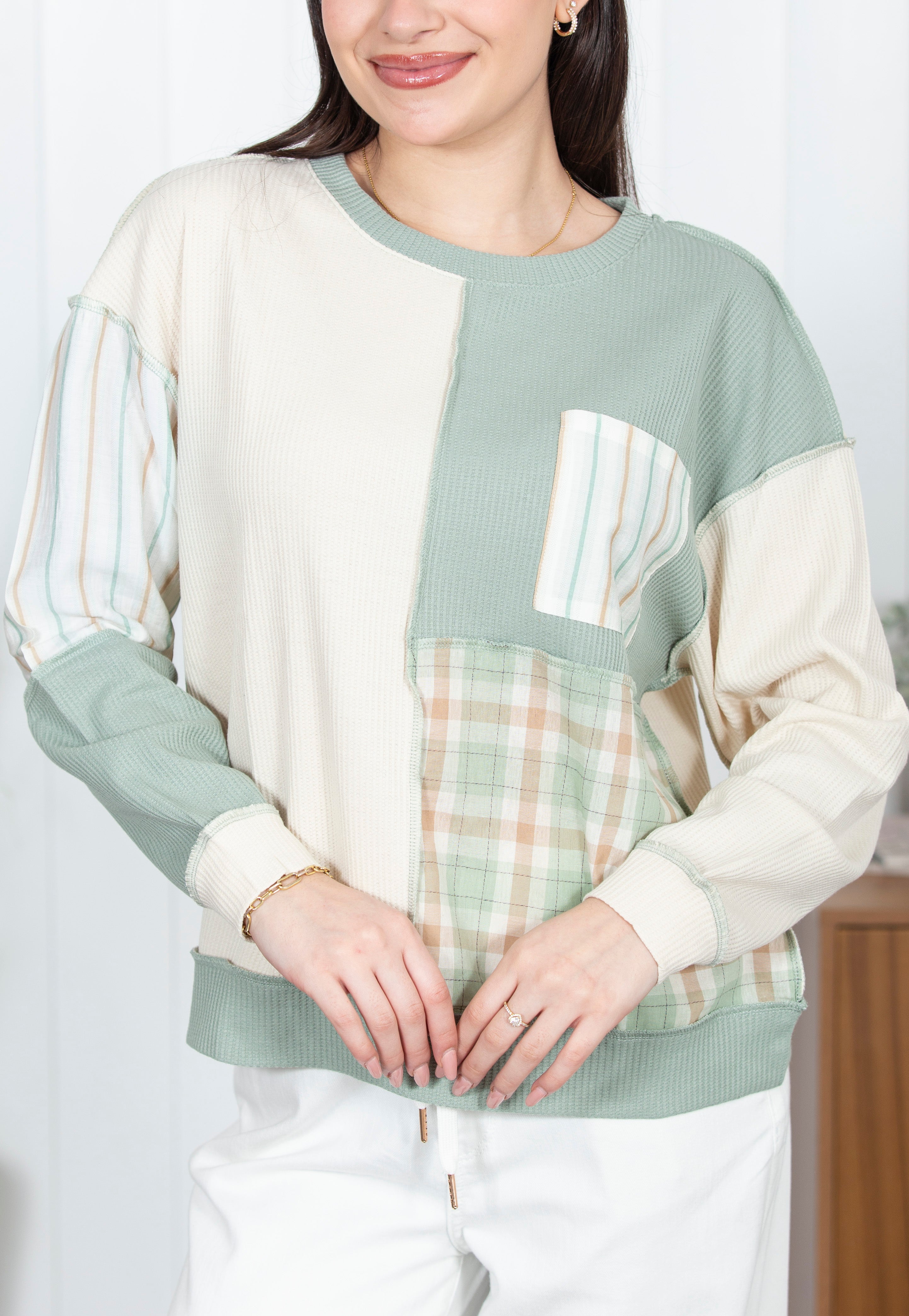 Threaded Harmony Top