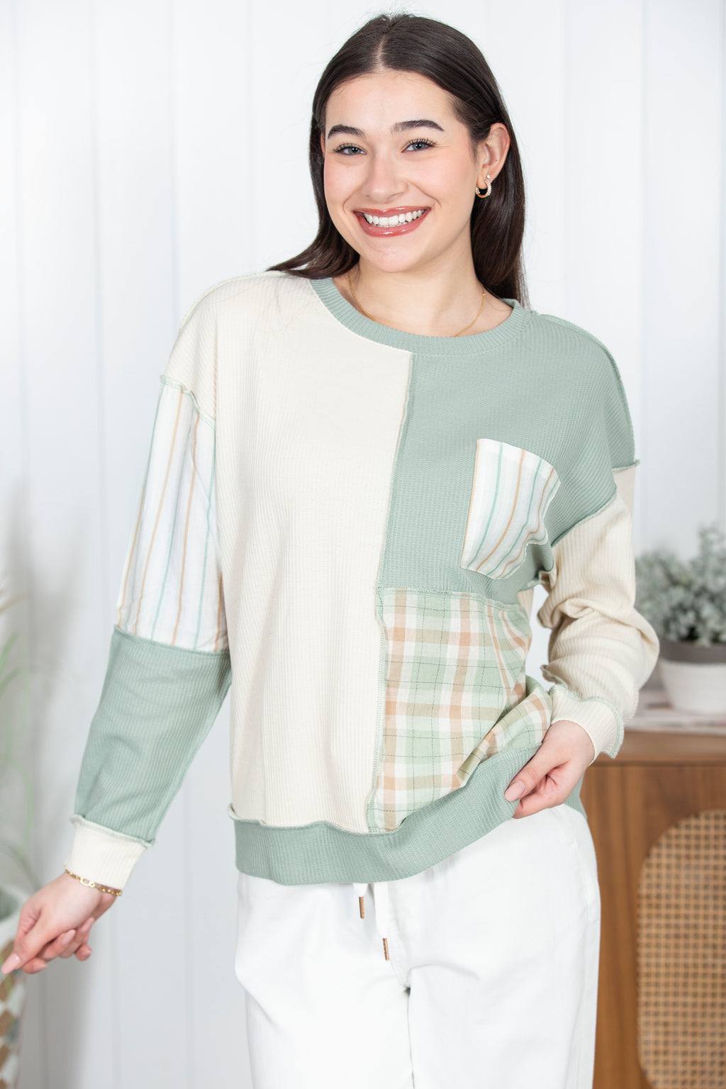 Threaded Harmony Top