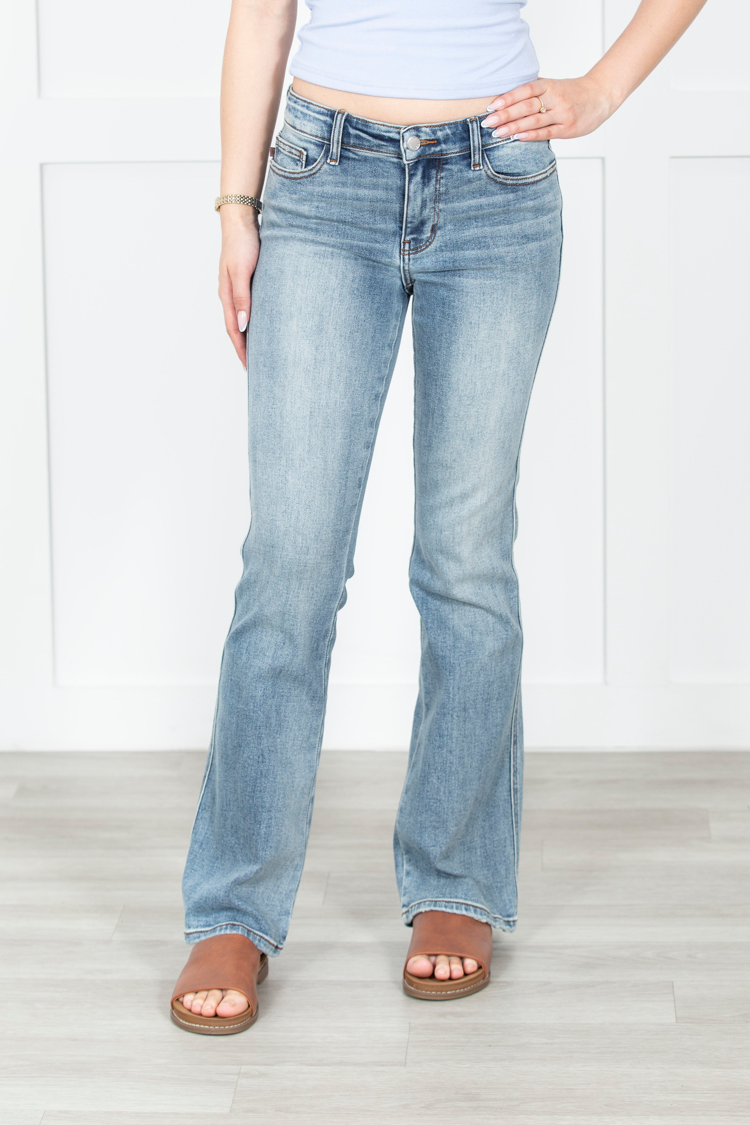 The Daisy Low Rise Bootcut Judy Blue Jeans