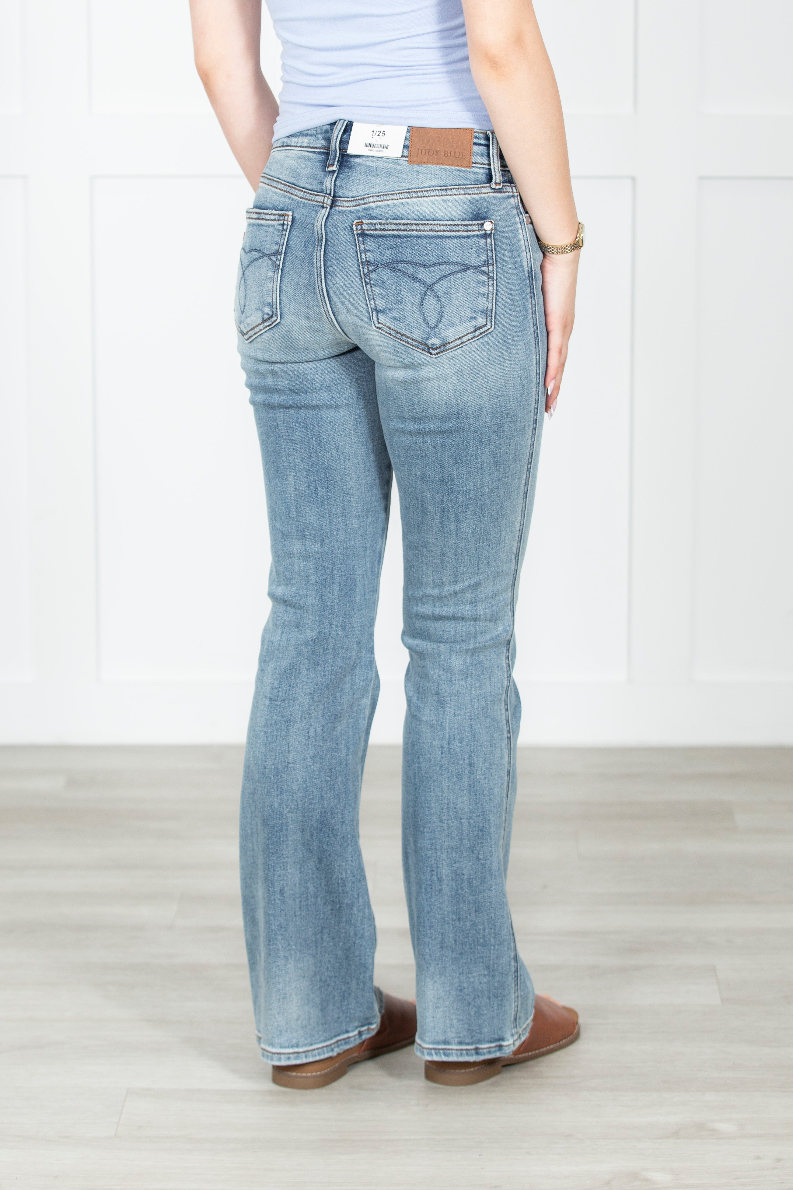 The Daisy Low Rise Bootcut Judy Blue Jeans