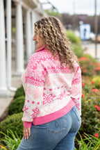 Sweet Snowflakes Half Zip