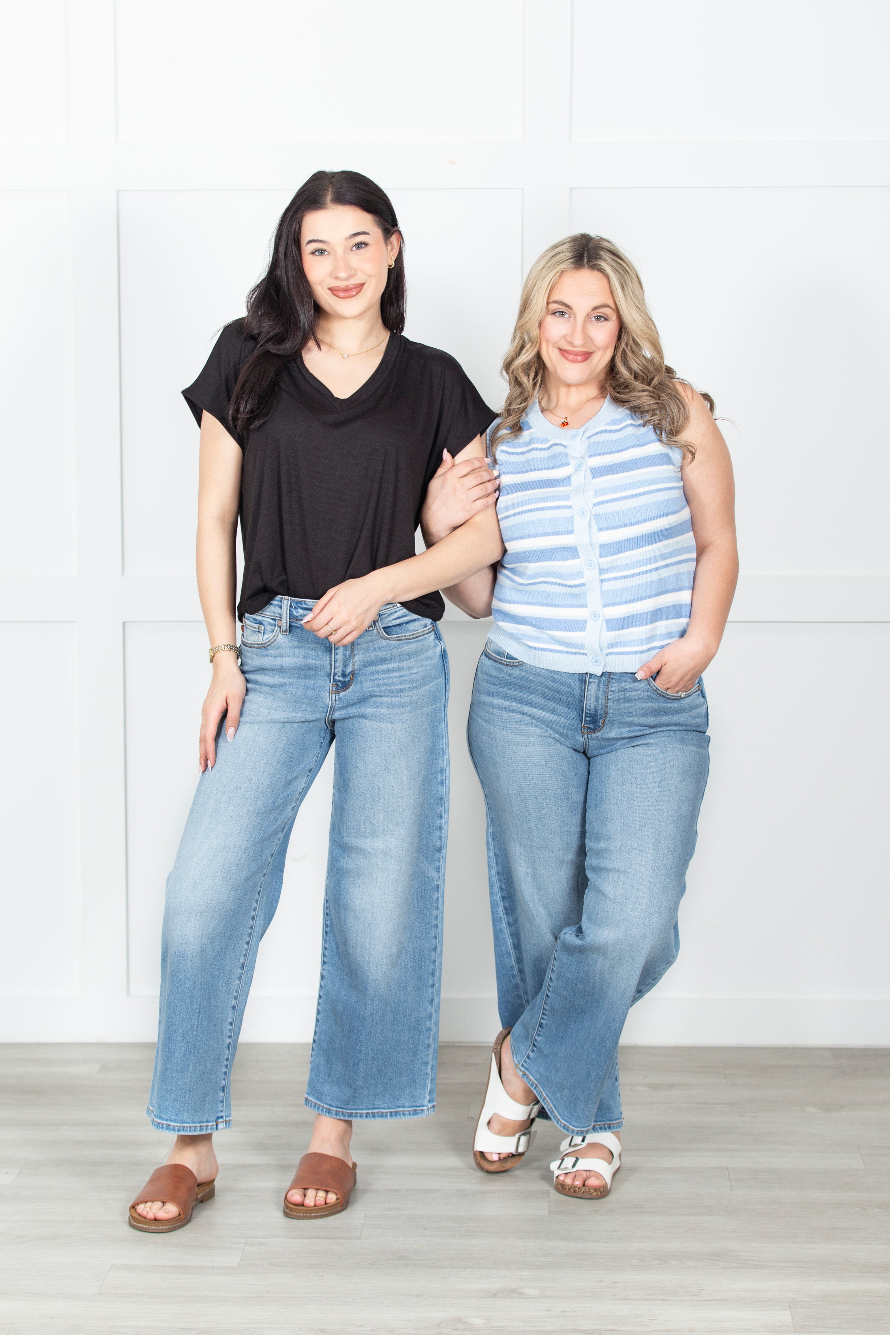 The Claudia Ankle Wide Judy Blue Jeans