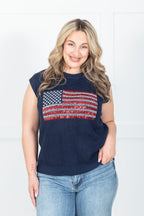 American Glitz Top