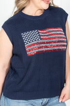 American Glitz Top