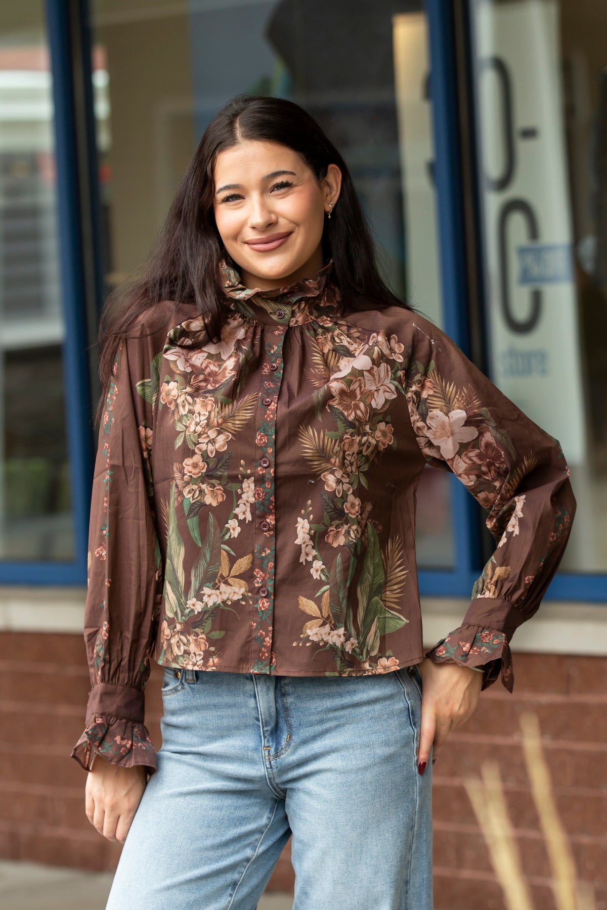 Be The One Floral Blouse