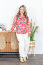 Marina Printed Top