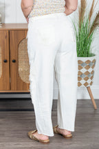The Betty Tummy Control Barrel Risen Jeans