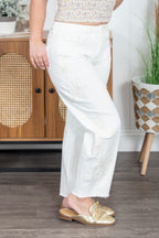 The Betty Tummy Control Barrel Risen Jeans