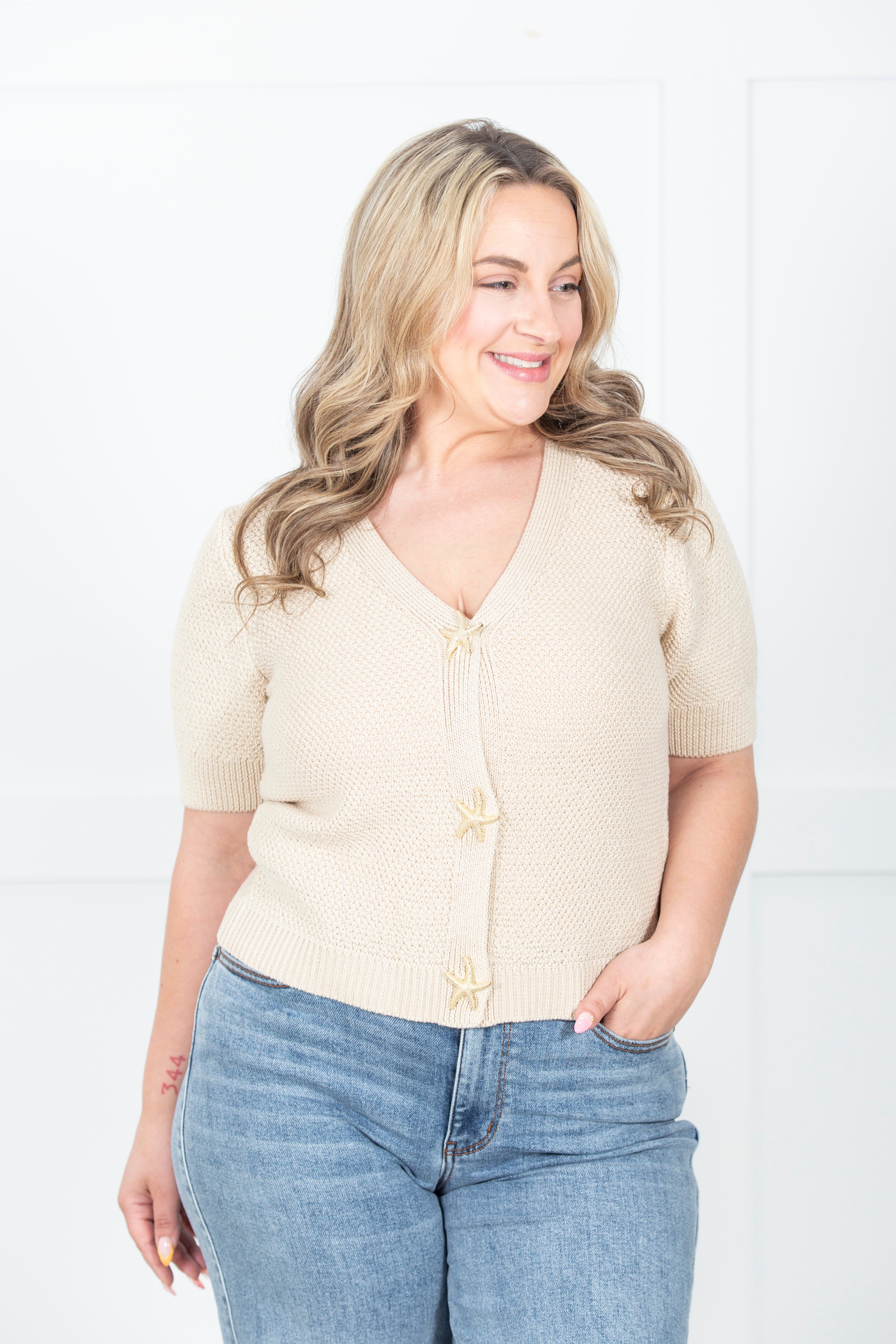 Starfish Snap Cardigan