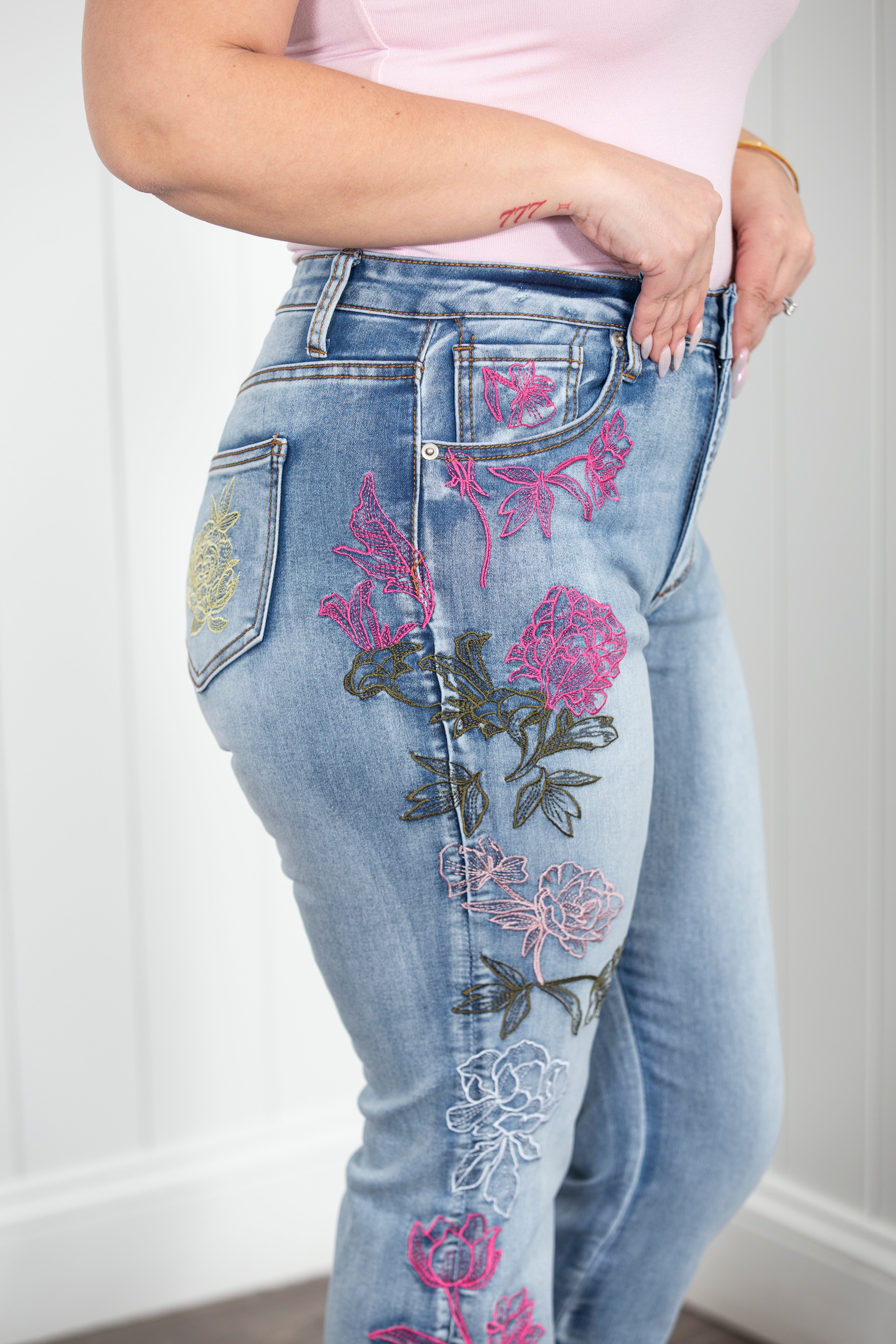 Oli And Hali Wildflower Jeans