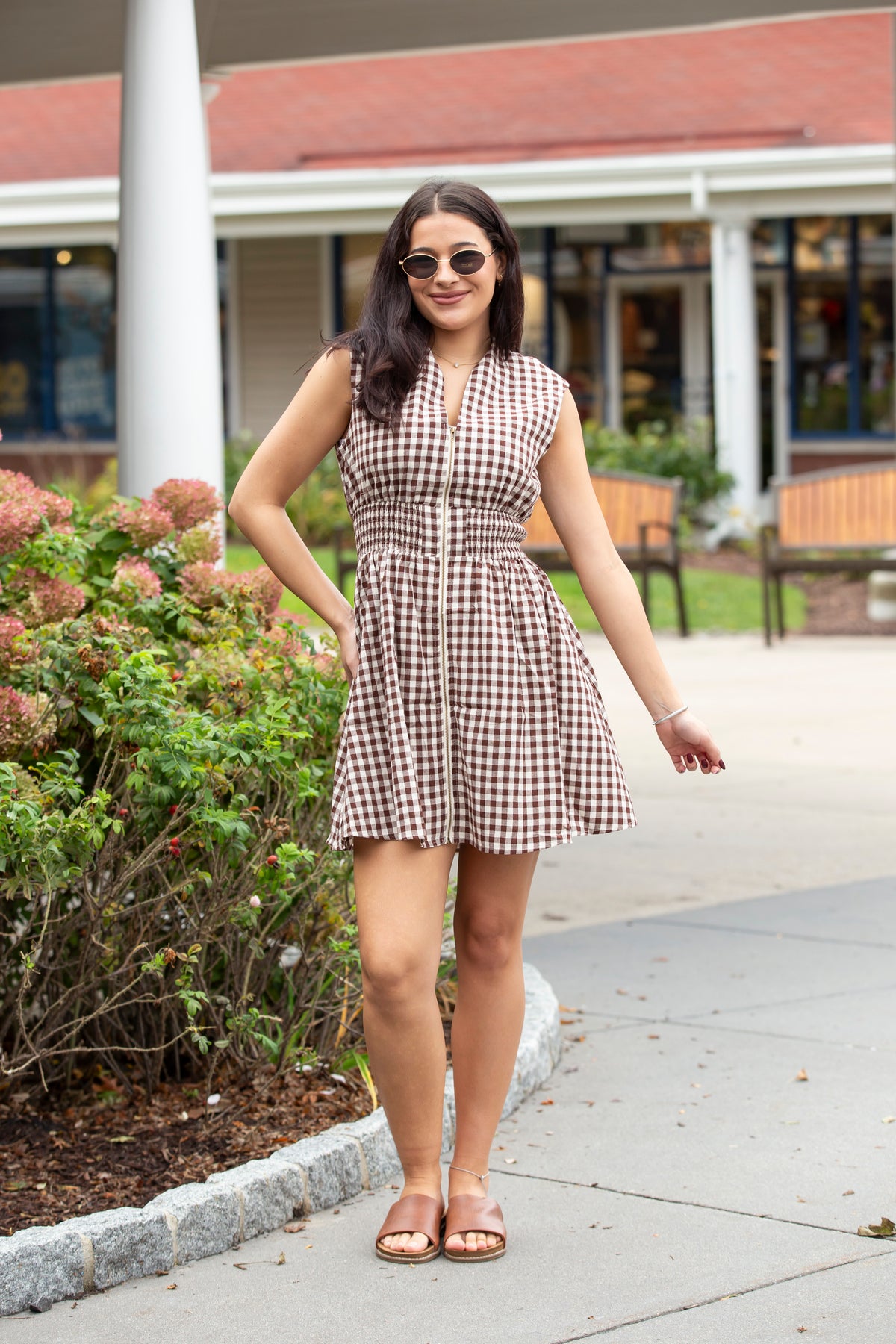 Just Too Good Zip Front Dress