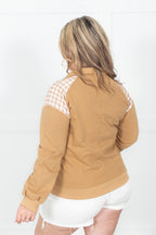 Camden Check Half Zip