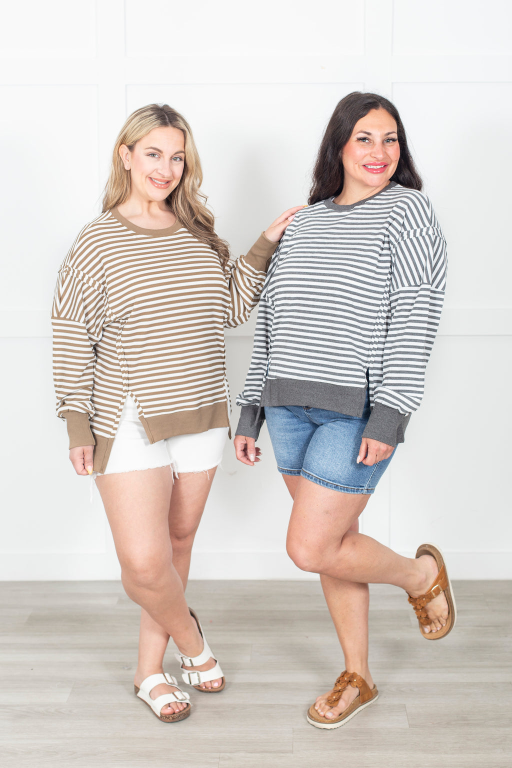 Sunny Days Striped Pullover