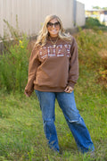 Cozy Embroidered Mock Neck