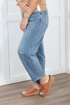 The Andrea Judy Blue Barrell Jeans