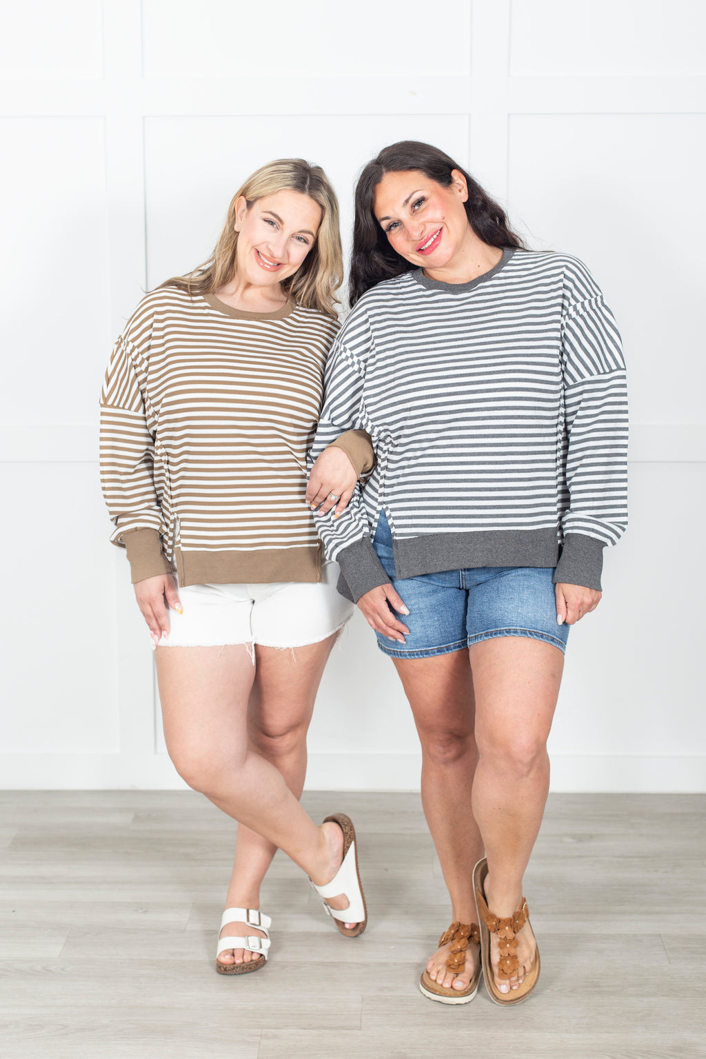Sunny Days Striped Pullover