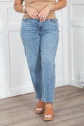 The Andrea Judy Blue Barrell Jeans