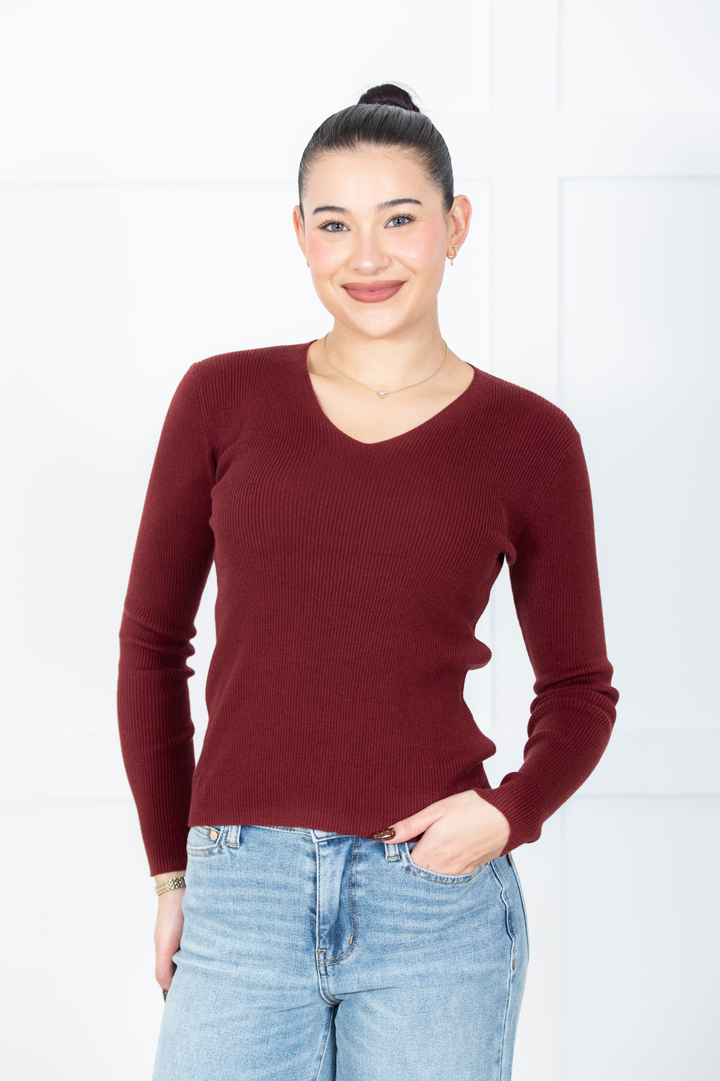 All Day Classic V Neck