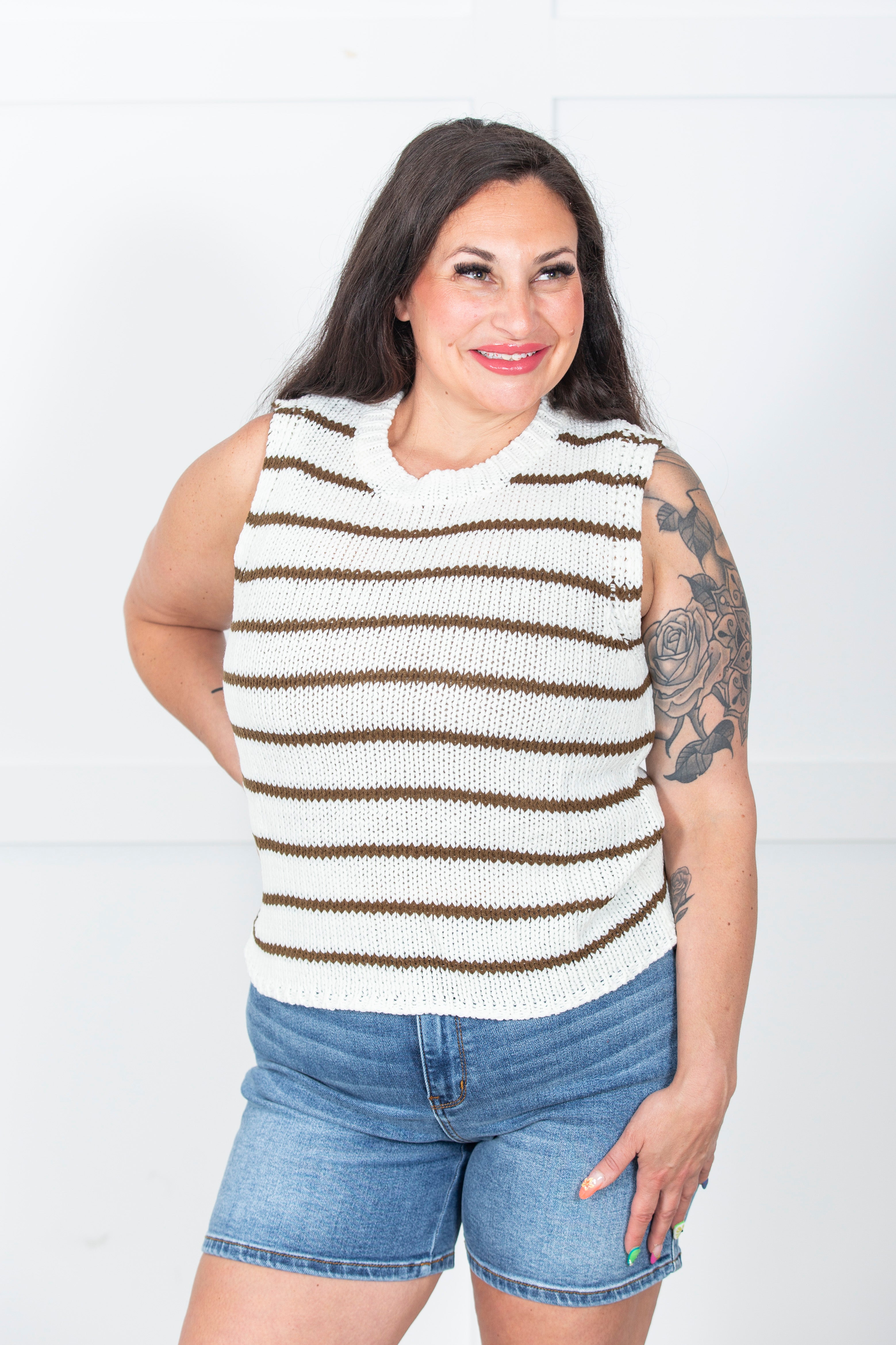 Golden Coast Sweater Tank
