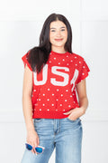 Polka Dot July Top