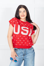 Polka Dot July Top
