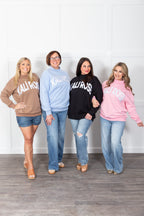 Kali Rose Mock Neck Sweatshirt