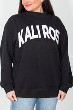 Kali Rose Mock Neck Sweatshirt