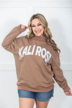 Kali Rose Mock Neck Sweatshirt