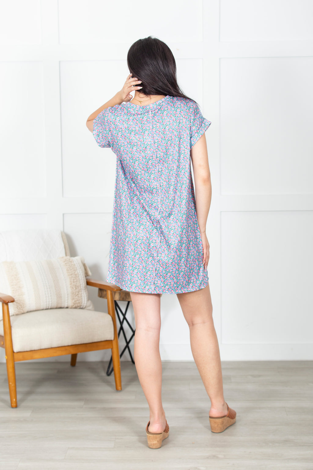 Where It Lands Floral Dress