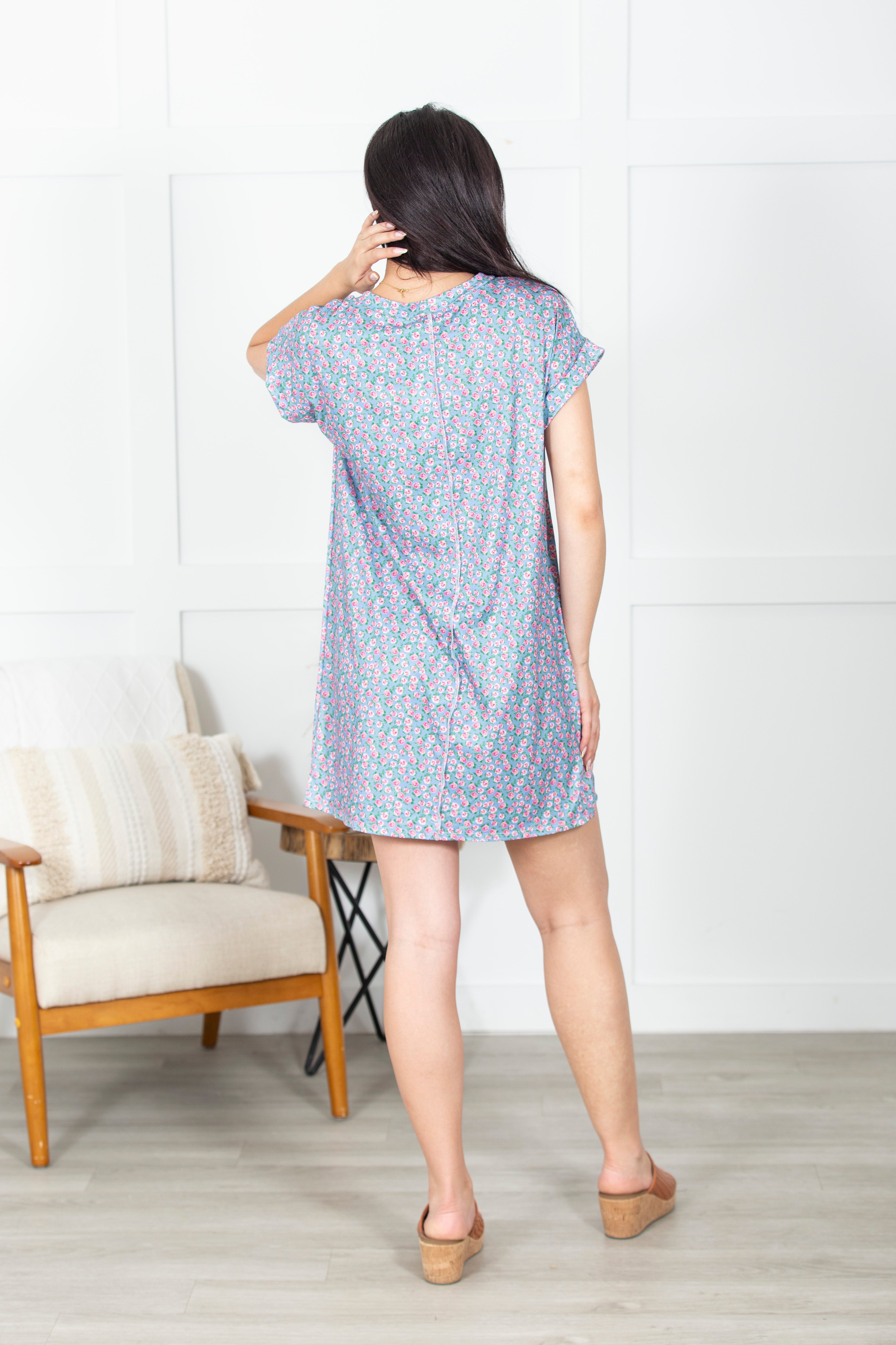 Where It Lands Floral Dress