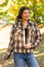 Cozy Check Shacket