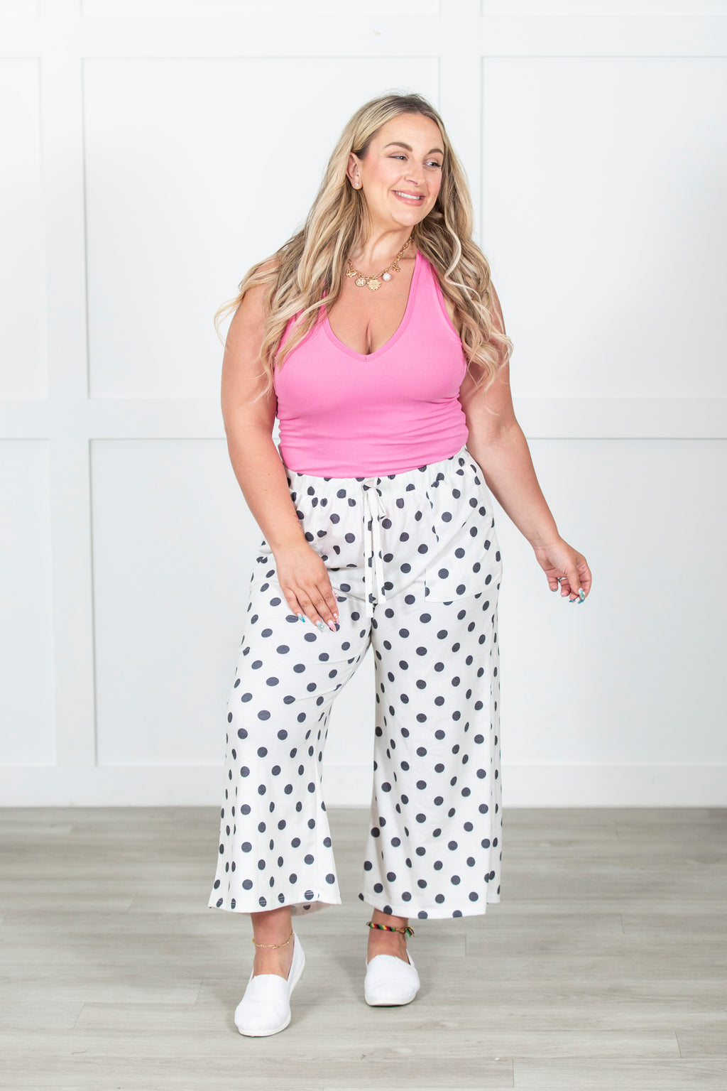 Stylish Polka Dot Pants