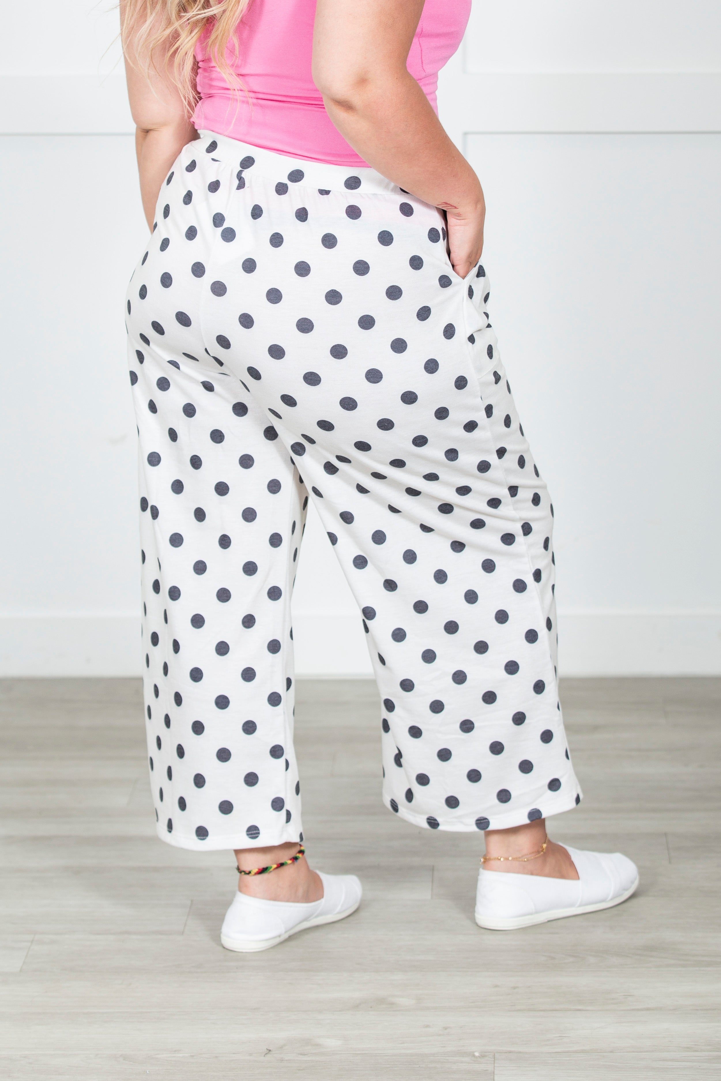 Stylish Polka Dot Pants