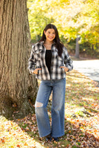 Cozy Check Shacket