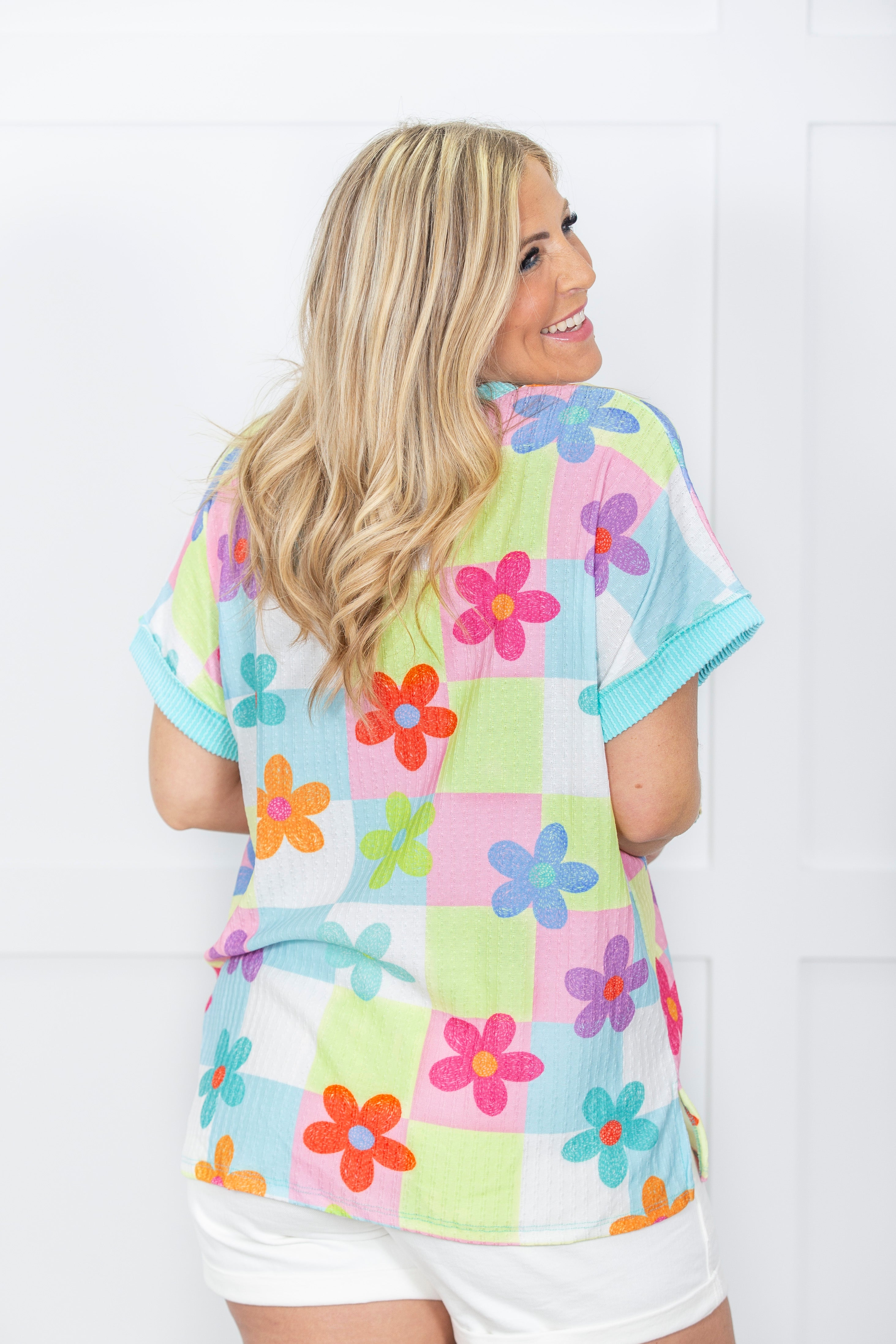 Up To You Floral Top