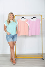 Sorbet Stripe Top