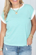 Sorbet Stripe Top