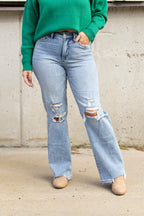 Ladies In The 90s Indigo Rose Jeans