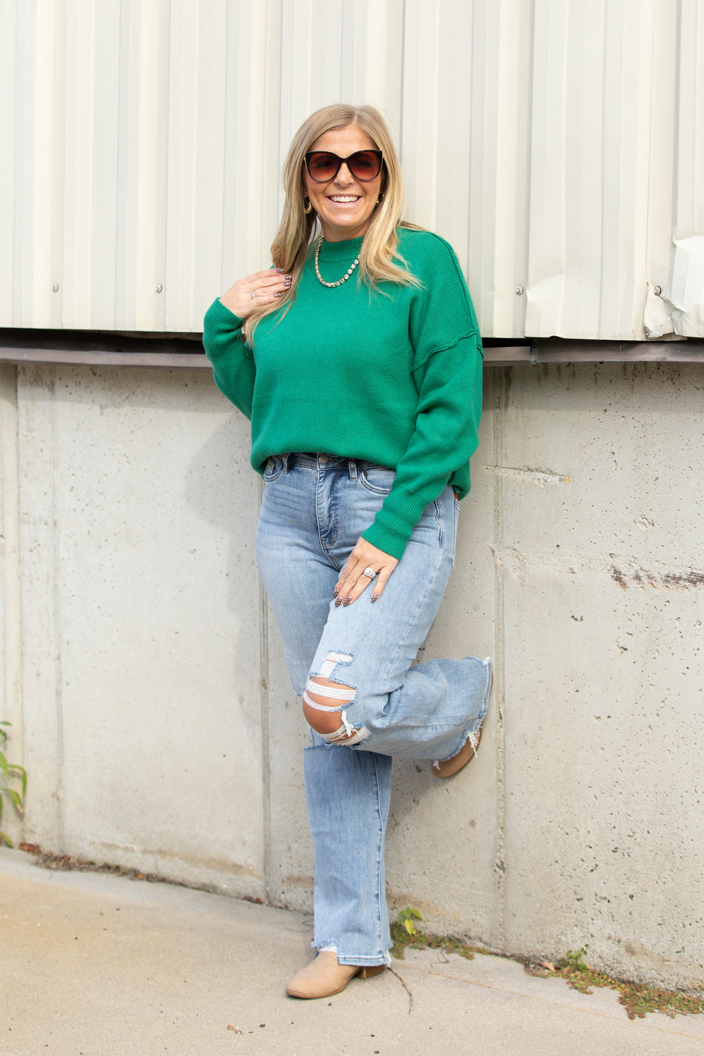 Ladies In The 90s Indigo Rose Jeans