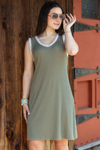 Making Moves Ribbed Dress