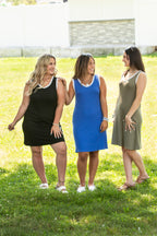 Making Moves Ribbed Dress