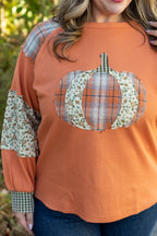 Walk Through The Pumpkin Patch Top