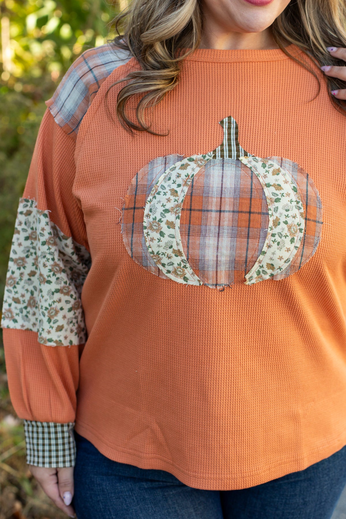 Walk Through The Pumpkin Patch Top