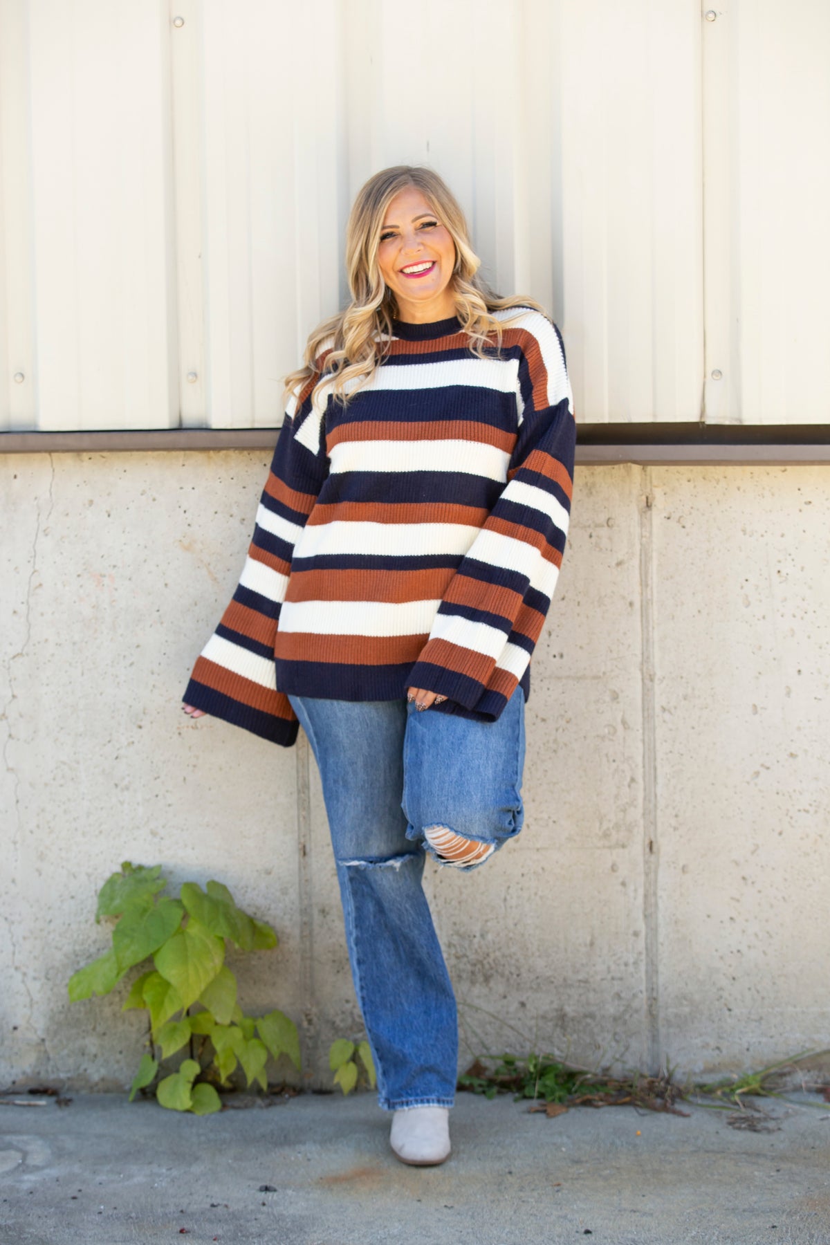 Between The Lines Sweater