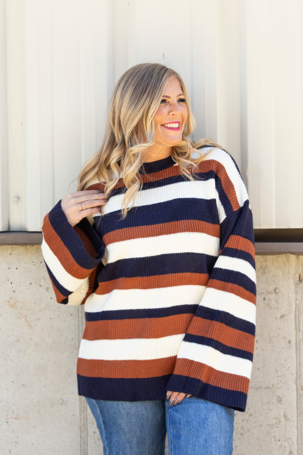 Between The Lines Sweater