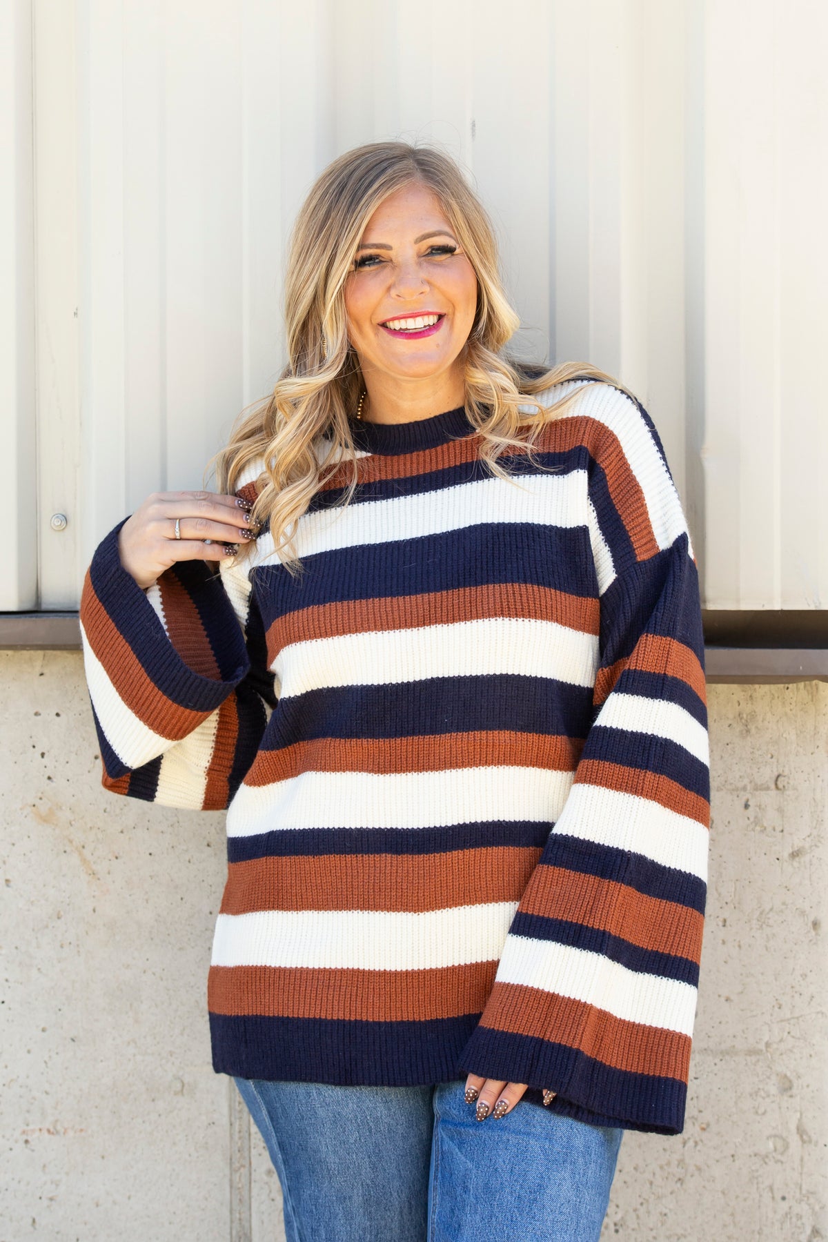 Between The Lines Sweater