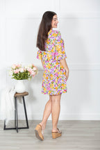 Liz Sunday Printed Dress